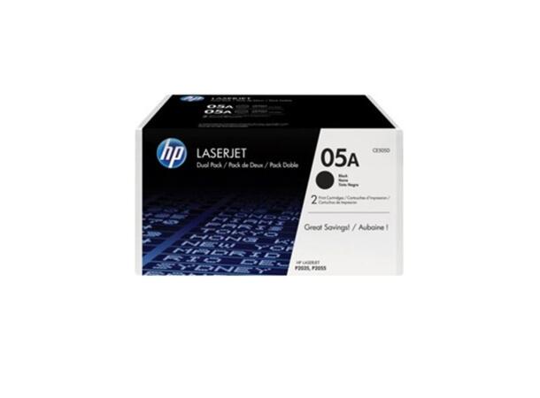 Toner HP CE505D 05A 2.3K sort (2) 